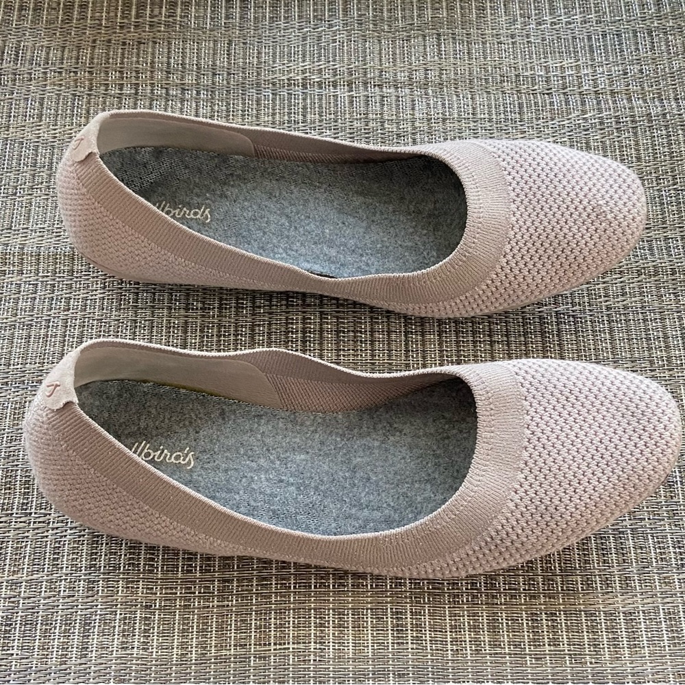 Allbirds Women’s Tree Breezers Ballet Flats Size 11 Light Sand/Tan